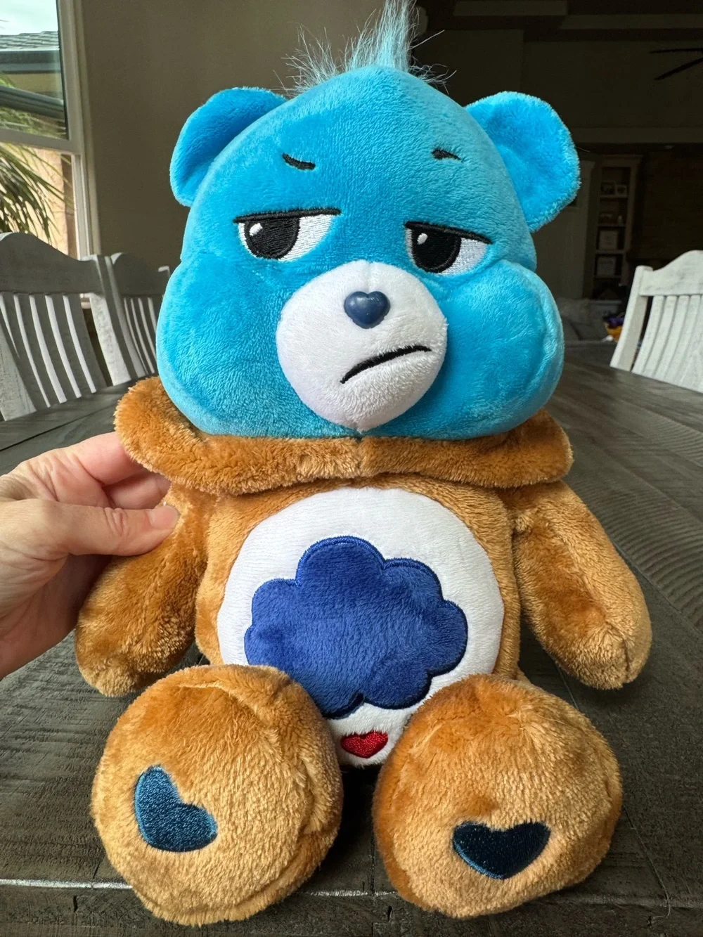 Care Bears - Grumpy Bear Puppy Dog ‘Unlock The Magic’ Plush Snuggle Friend